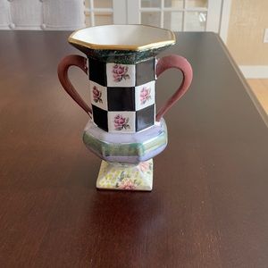 MacKenzie-Childs Hand Painted Vintage Classic Vase